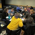 Teachers work in small group