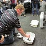 Testing buoyancy of drifters
