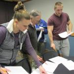 Teachers engage in activities