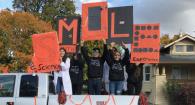 Forest Grove SMILE Club in Homecoming parade